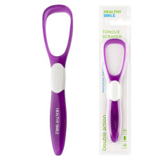 Healthy Smile скребок для язика, Фіолетовий